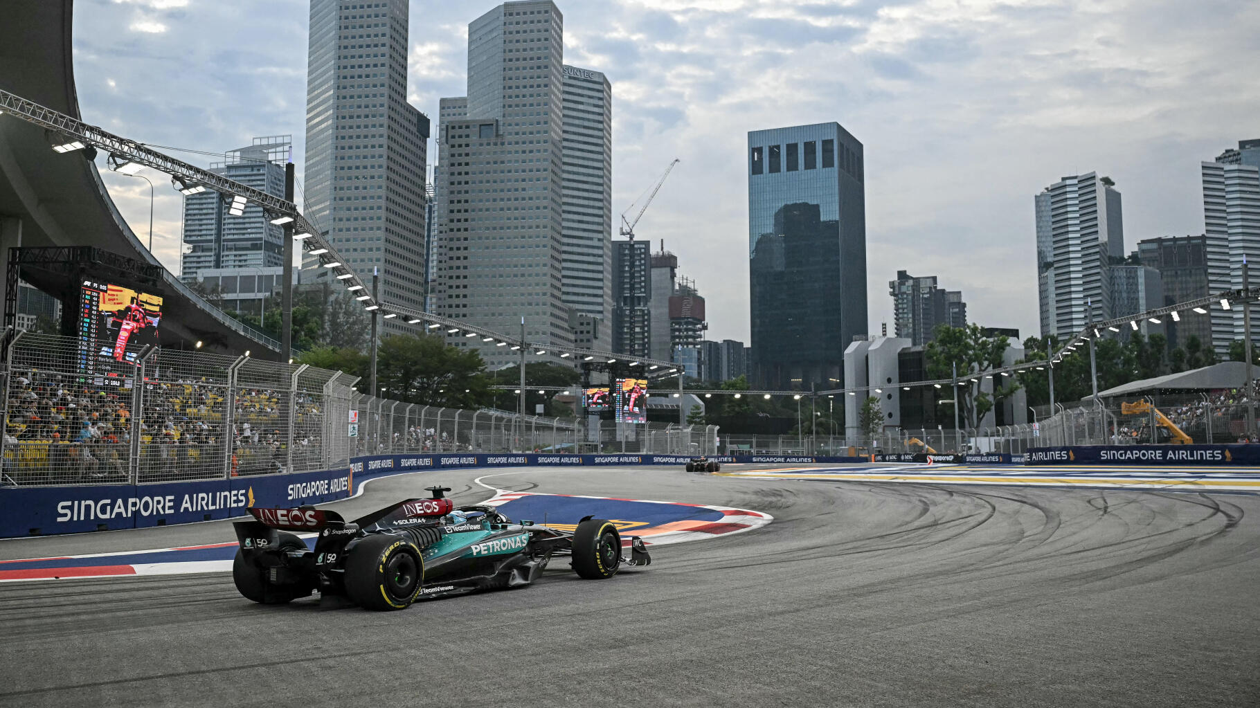 Grand Prix de F1 de Singapour : les essais libres interrompus à cause... d’un varan