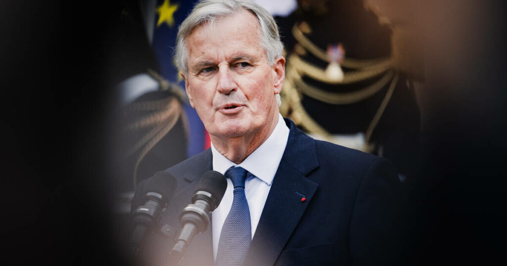 Voici la liste des ministres du nouveau gouvernement de Michel Barnier