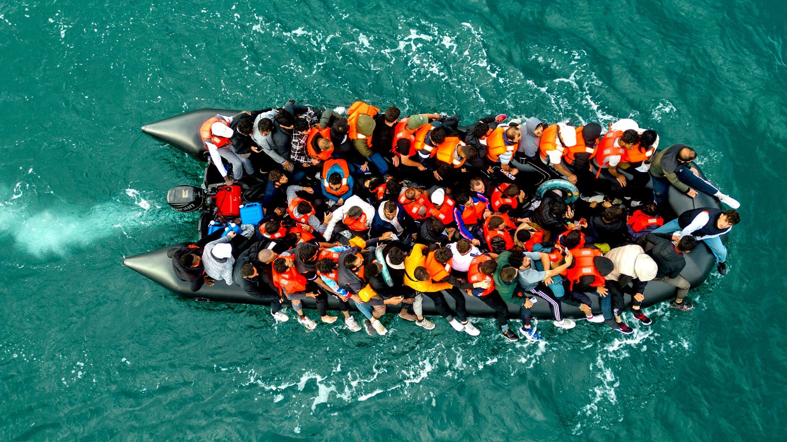 More than 700 migrants crossed the Channel in small boats on Saturday