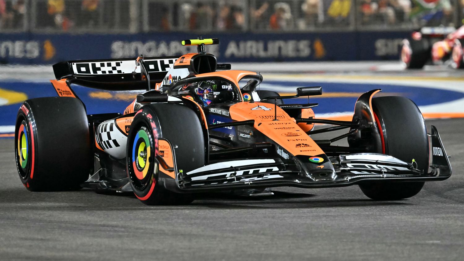 DIRECT. F1 : Lando Norris en quête de points pour rattraper Max Verstappen... Suivez le Grand Prix de Singapour