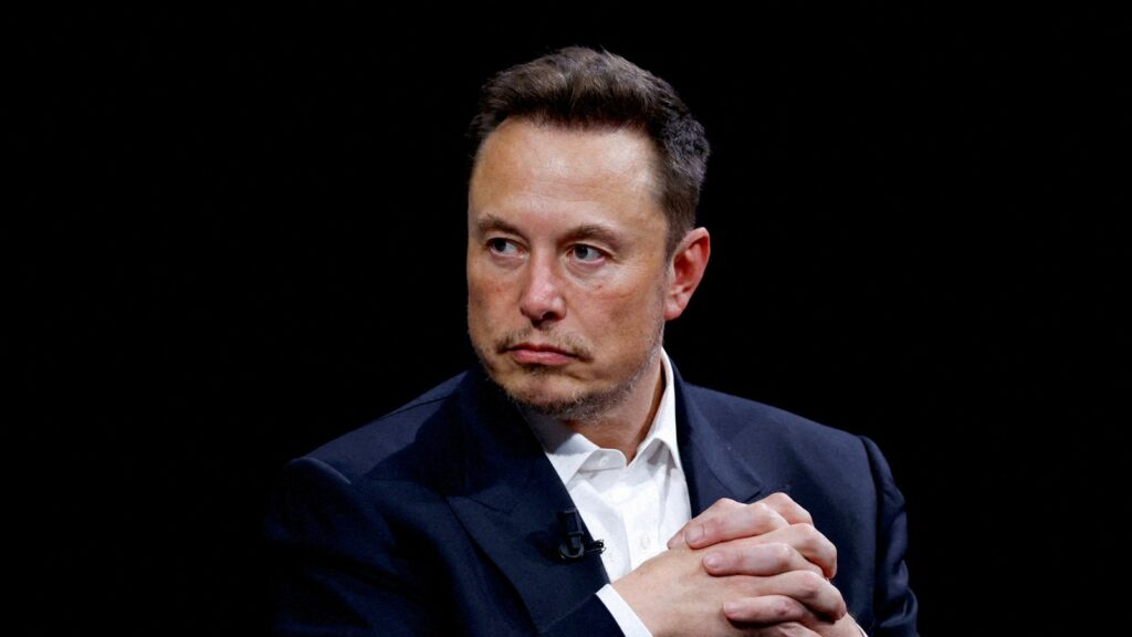 Musk has lashed out at a supreme court judge over an expected shutdown of X. File pic: Reuters