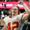 Chiefs' Carson Steele picks playing in NFL 'every day of the week' as family watches from sister's wedding