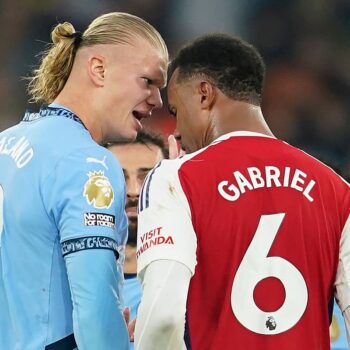 Ian Wright calls Erling Haaland a ‘coward’ after Man City clash with Arsenal