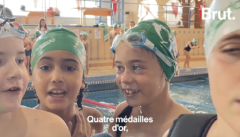 VIDEO. À Toulouse, le nageur Léon Marchand crée des vocations