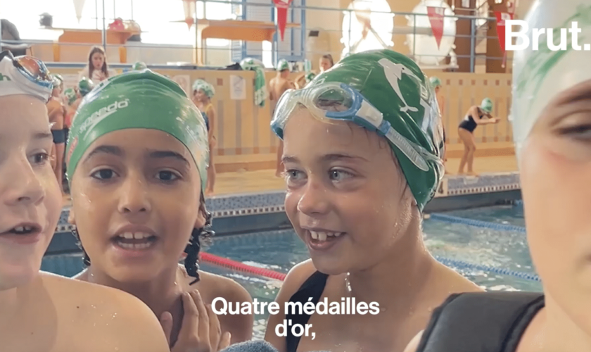 VIDEO. À Toulouse, le nageur Léon Marchand crée des vocations