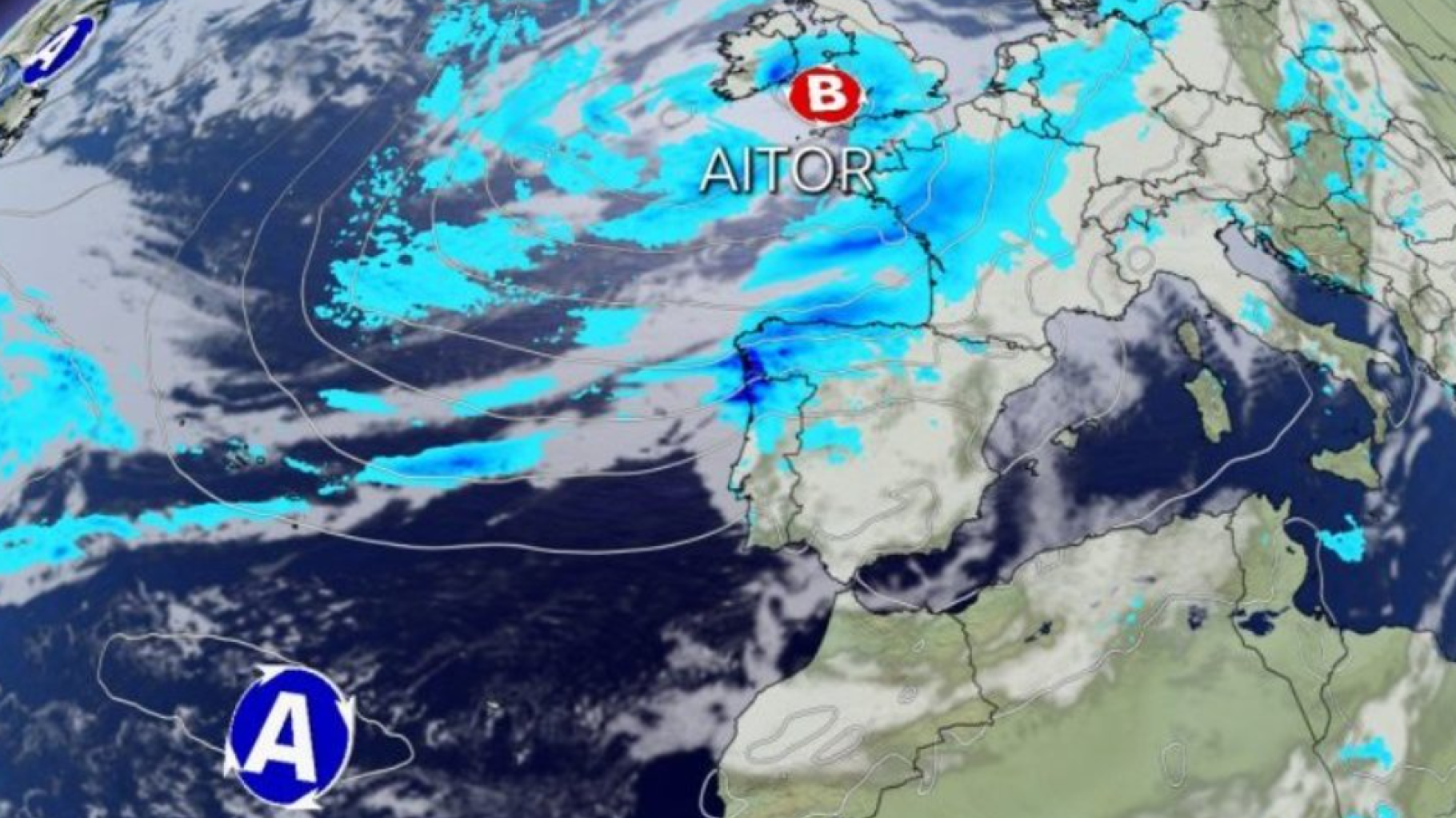 « Aitor », la première tempête de l’automne en Espagne aura des répercussions en France dès mercredi