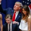 Donald Trump entouré de sa famille à New York le 16 juin 2015 pour annoncer sa candidature à la prochaine élection présidentielle américaine