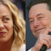 Giorgia Meloni et Elon Musk (montage)