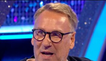 Paul Merson says he’s finding Strictly ‘really hard’ after bizarre first dance