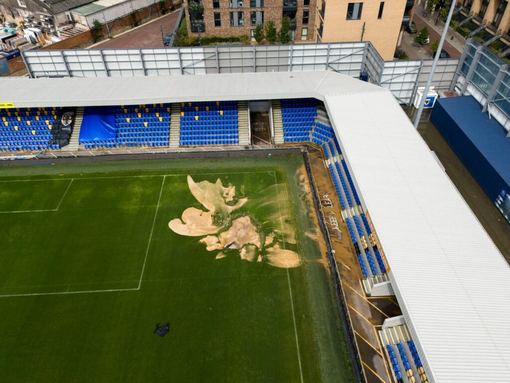 Second AFC Wimbledon game postponed after sinkhole in pitch