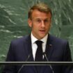 Emmanuel Macron, devant l'Assemblée générale de l'ONU, mercredi 25 septembre 2024.