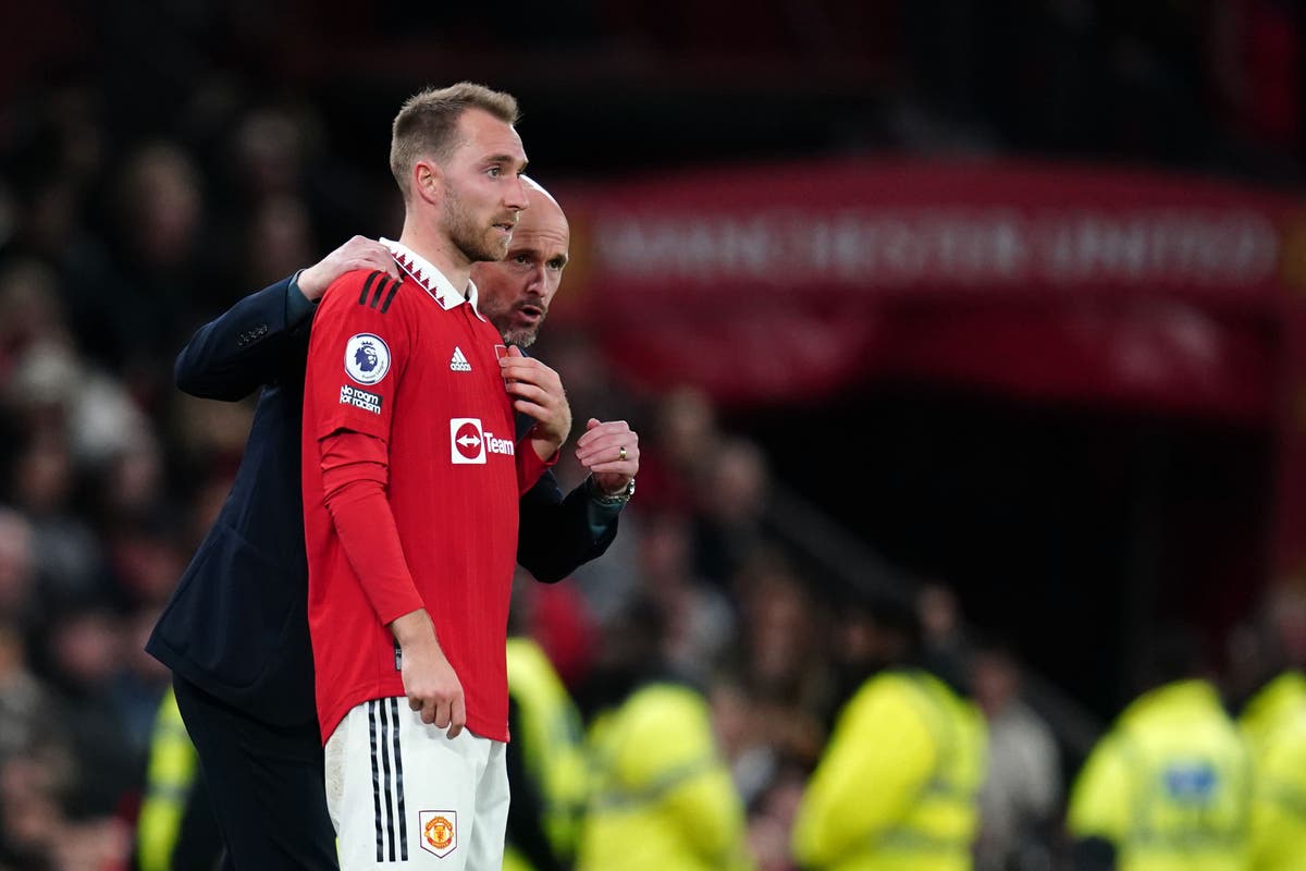 Erik ten Hag and Christian Eriksen criticise Man United’s desire in Twente draw