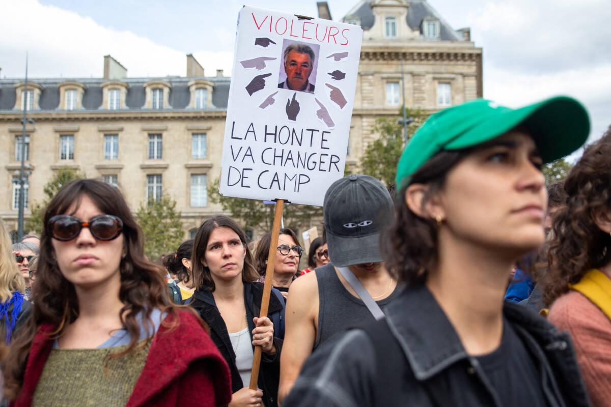 « Autour de moi, les femmes sont abasourdies, les hommes, plutôt mal à l’aise » : le procès des viols de Mazan peut-il changer la société ?