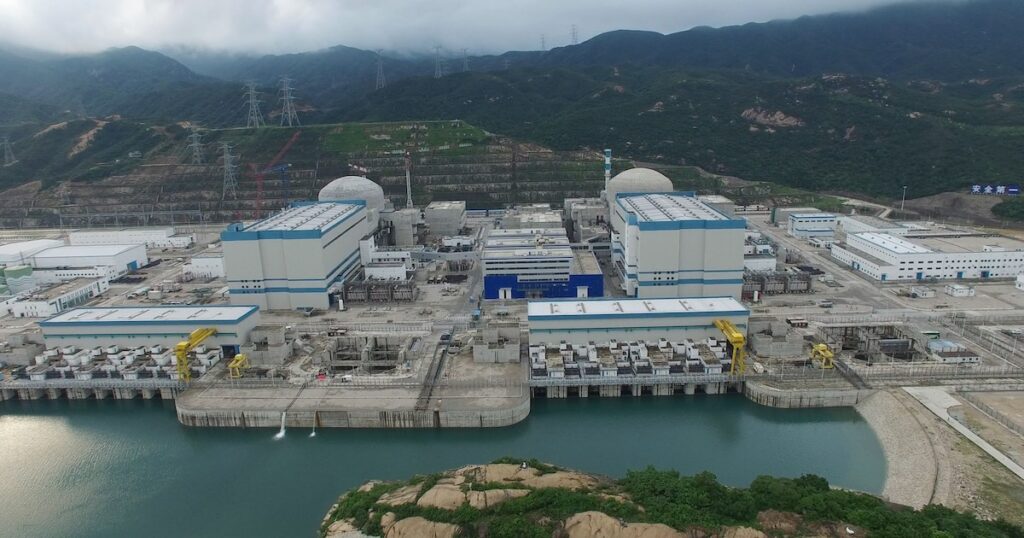 Le site de Taishan et ses deux réacteurs EPR construits par EDF, avec Areva.