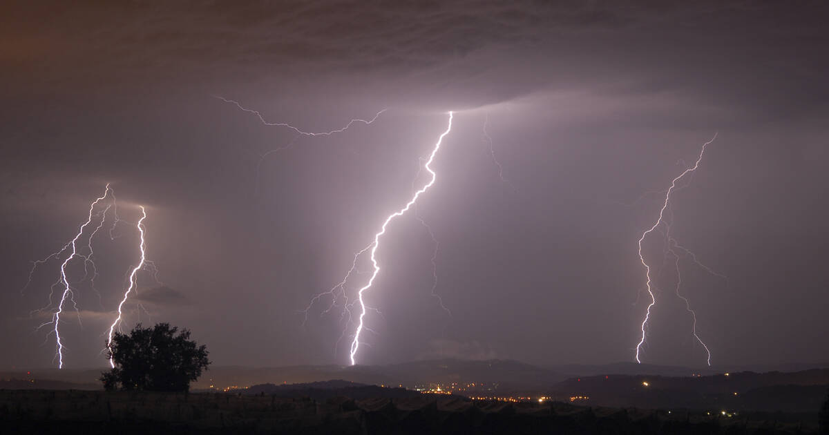 L’Ain, la Corrèze, le Jura et la Haute-Savoie en vigilance orange pluie-inondation