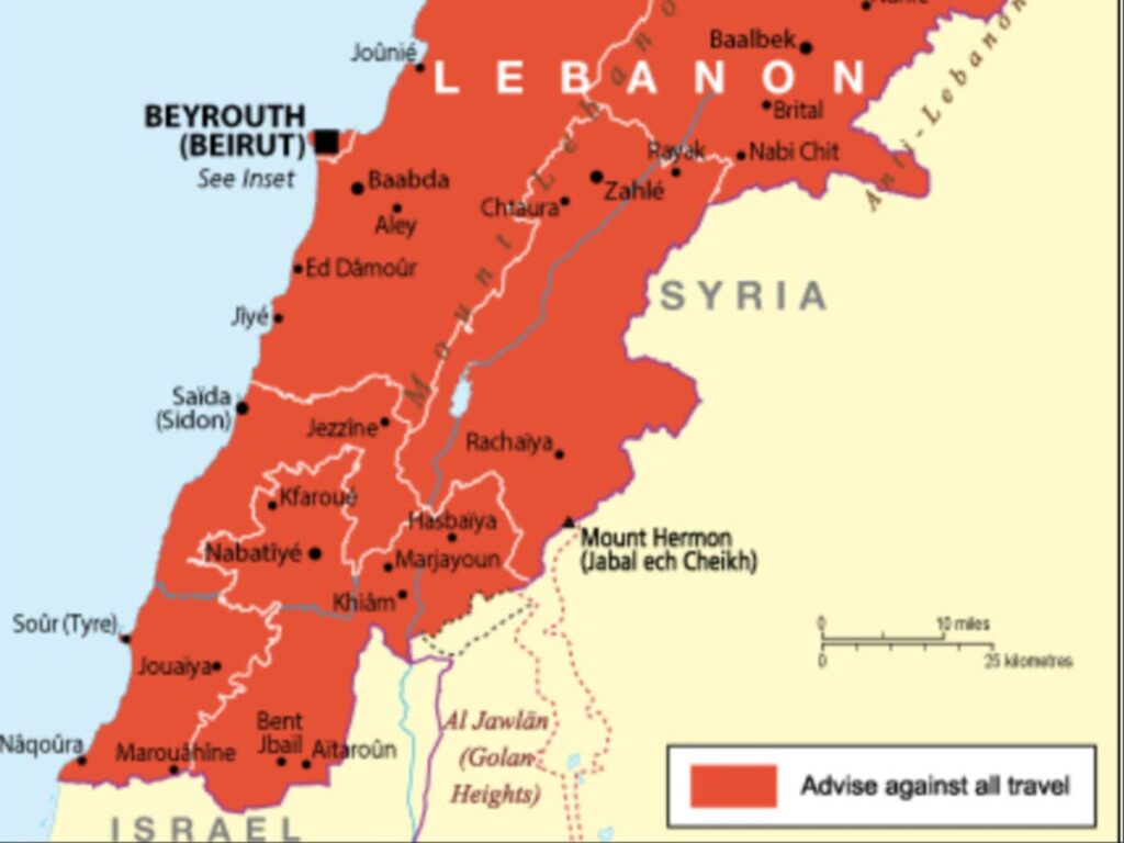 Britons urged to leave Lebanon now – but what are their travel options after most flights cancelled?