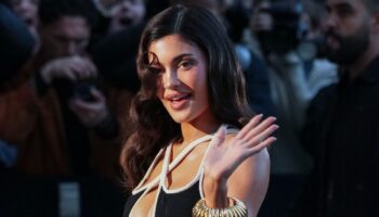 Kylie Jenner turns out to support sister Kendall in Schiaparelli runway