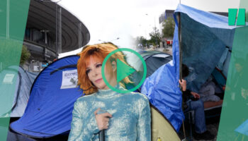 Pour le concert de Mylène Farmer au Stade de France, ses fans ont campé pendant des jours sous la pluie