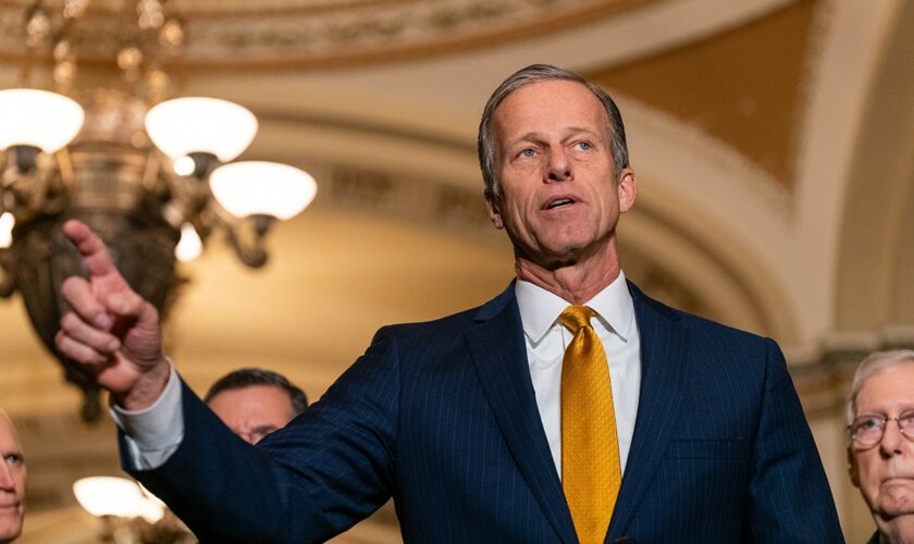 As leader race looms, John Thune takes Senate map by storm to boost GOP candidates