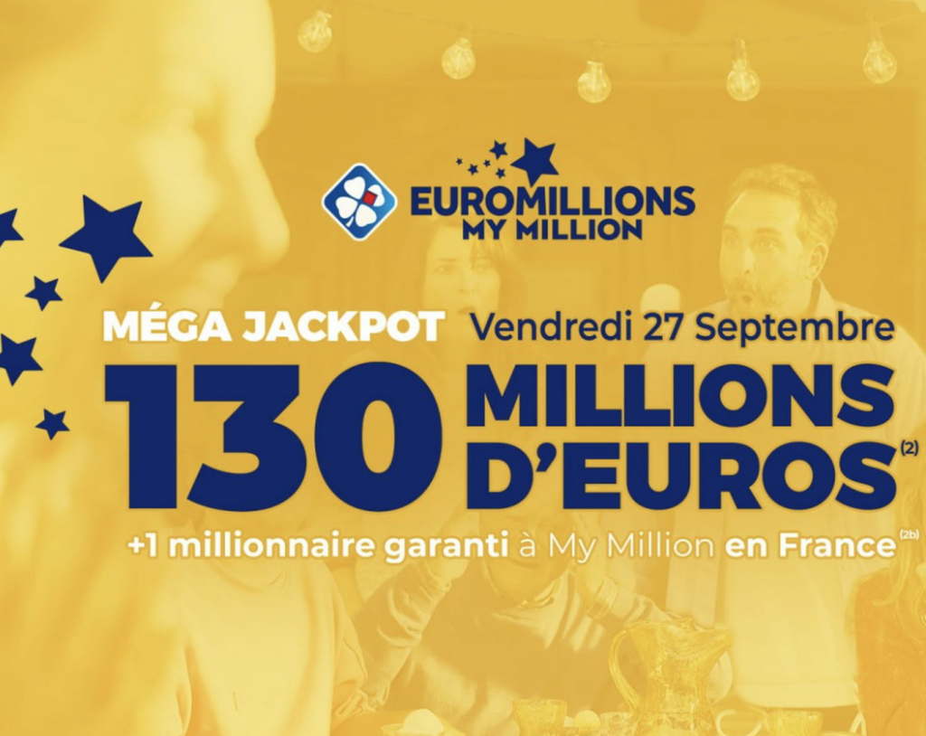 Résultat de l'Euromillions (FDJ) : le tirage du vendredi 27 septembre 2024 [EN LIGNE]