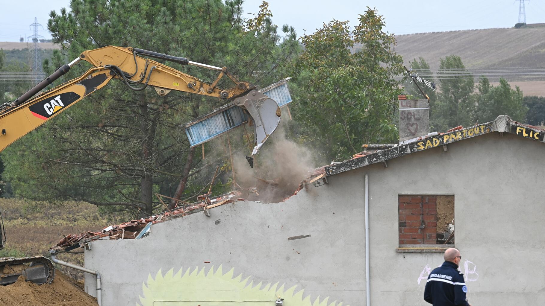 A69 Castres-Toulouse : la destruction de cette maison brise l’ultime rempart à la construction de l’autoroute