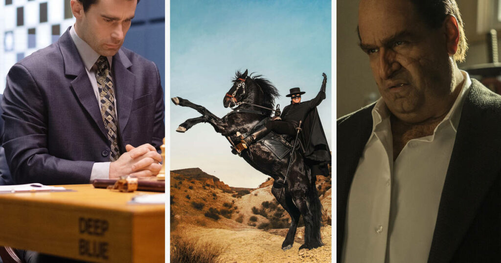 Kasparov, un pingouin et un justicier au galop, les séries de septembre