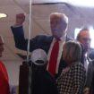 Trump arrives at Alabama-Georgia game to chants of 'USA,' 'Four more years'