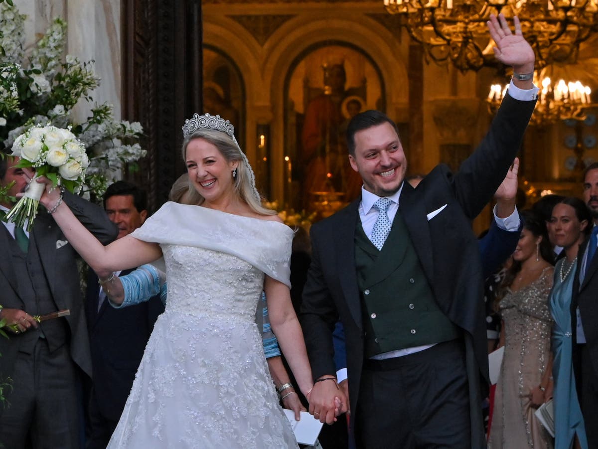 Royal romance realized as Princess Theodora of Greece finally marries American fiancé after four-year delay