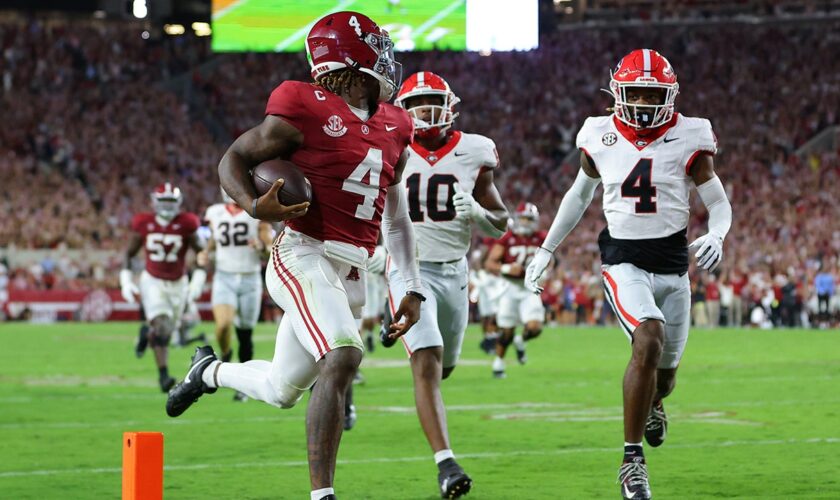 No. 4 Alabama fights back for win after squandering own 28-point lead to No. 2 Georgia in instant classic