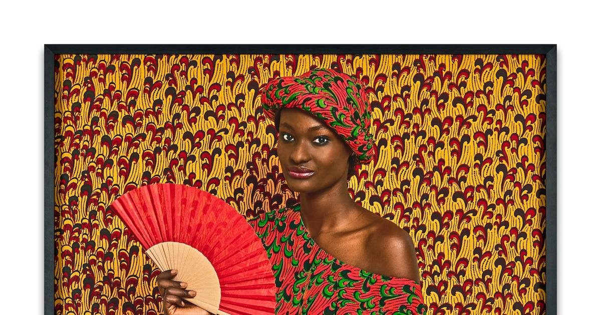 Aminata (2013), d'Omar Victor Diop, vendu 7 872 euros.