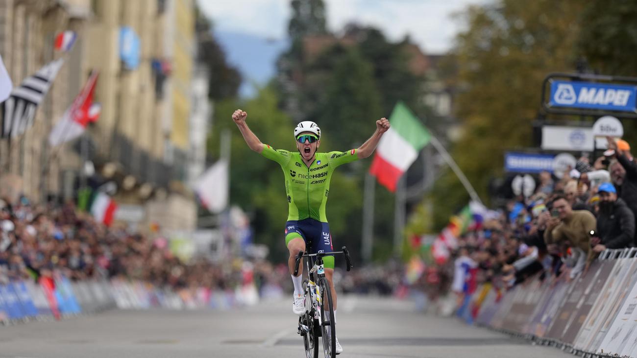 Straßenrad-Weltmeisterschaft: Tadej Pogačar gewinnt Straßenrad-WM