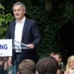 Le député et ancien maire de Tourcoing Gérald Darmanin dans son fief du Nord le 29 septembre 2024