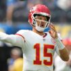 Patrick Mahomes accidentally levels Rashee Rice after interception; Chiefs wide receiver out for game