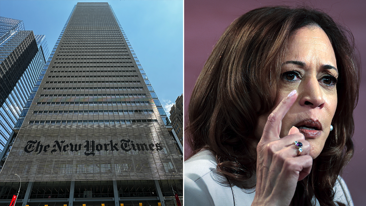 NY Times endorses Kamala Harris, chooses Democrat in 17th straight presidential election