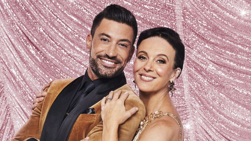 For use in UK, Ireland or Benelux countries only Undated BBC handout photo of Giovanni Pernice and Amanda Abbington. The actress has left the BBC's Strictly Come Dancing competition, Fleur East announced on behalf of a Strictly spokesperson on the BBC Two spin off show It Takes Two. Issue date: Monday October 23, 2023.