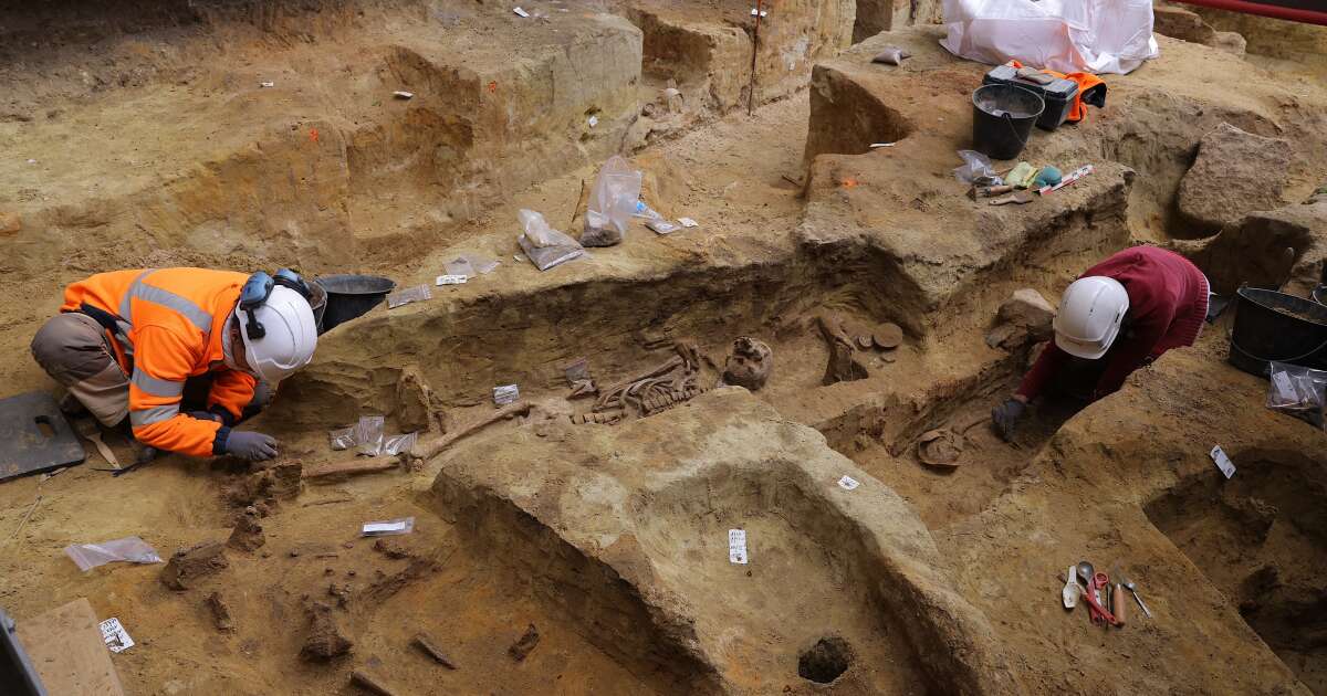 Des squelettes et des sarcophages découverts dans une cave au sud de Paris