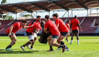 À Créteil, les premiers pas des rugbymen du Racing 92 au stade Duvauchelle : « On a vu la différence de gabarits »