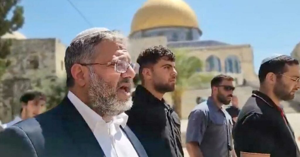 À Jérusalem, Itamar Ben Gvir fait monter la pression sur l’esplanade des Mosquées