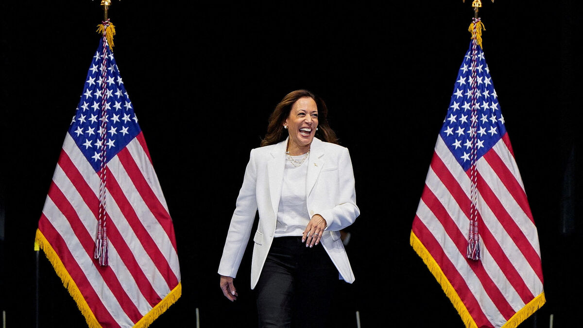 À deux mois de l’élection présidentielle, Kamala Harris prend Donald Trump à son propre jeu et mise sur l’émotion