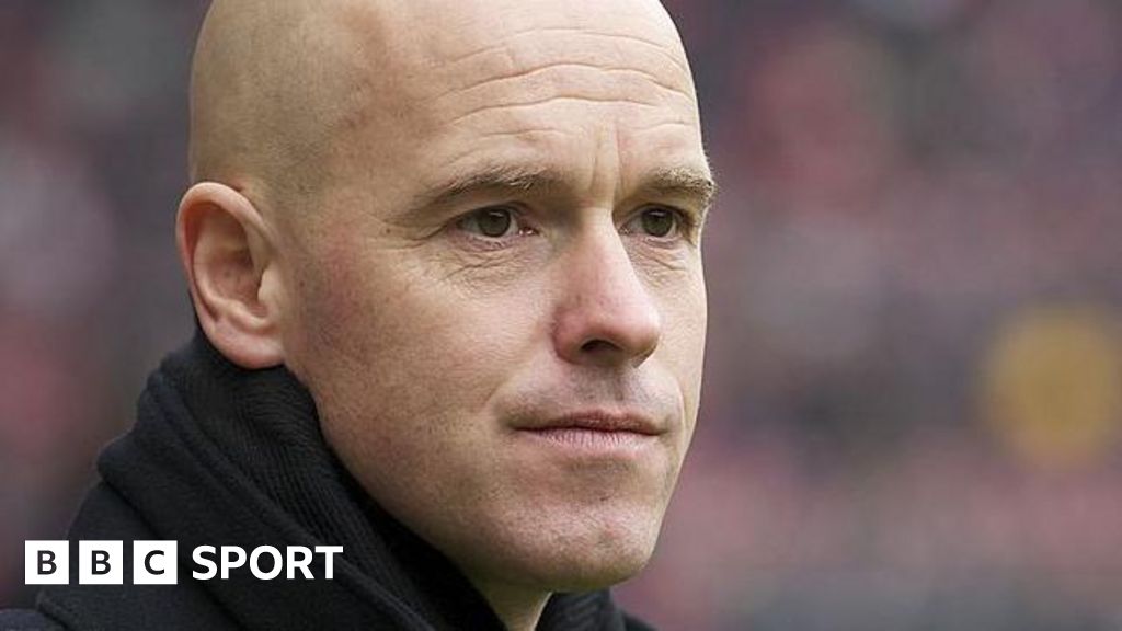 Erik ten Hag at FC Twente