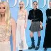 Anya Taylor-Joy flashes her toned abs in crochet cropped top and sheer midi skirt as she joins Natalie Portman and Rosamund Pike at Dior show during Paris Fashion Week