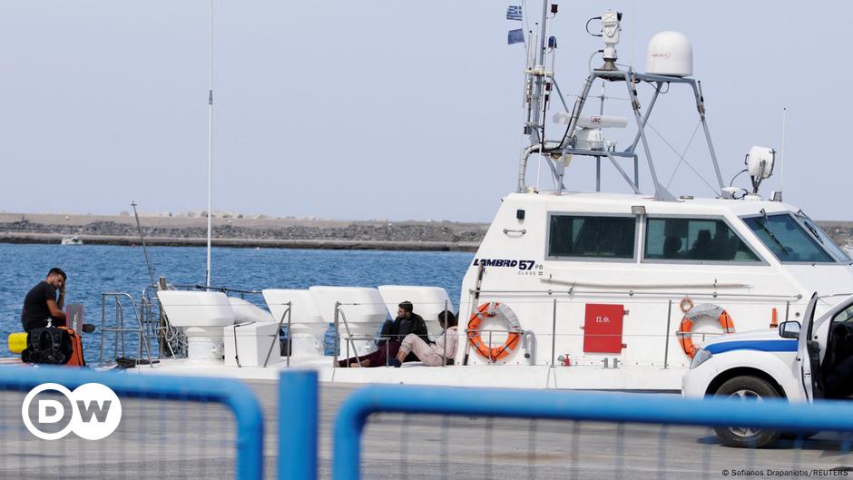 At least four die as migrant ship sinks off Greek island