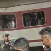 At least three people are killed - including two children - and 40 injured as passenger trains collide in Egypt's Nile Delta