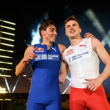 Athlétisme: Quand Duplantis bat un rival... sur 100 m