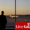 Australia news live: Qantas engineers stage strikes in six major airports; Sydney commuters face first day of train line closure