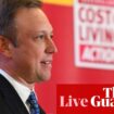 Australia news live: starting gun fires in Queensland election campaign; dating app code comes into force