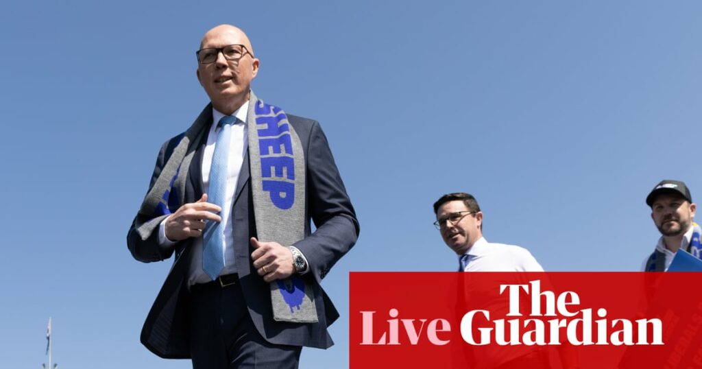 Australia politics live: Dutton says he will ‘cut green tape’ and be ‘best friend’ to miners; king reveals visit plans