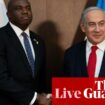 Benjamin Netanyahu says UK decision to suspend some arms sales to Israel ‘shameful’ amid growing backlash – UK politics live