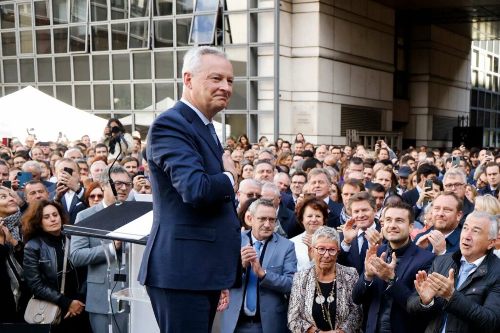 Bruno Le Maire quitte Bercy sur un bilan contesté