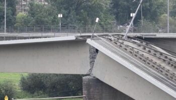 Carolabrücke: Nach Einsturz in Dresden: Hamburg sperrt erste Brücke wegen Schäden für Lkw